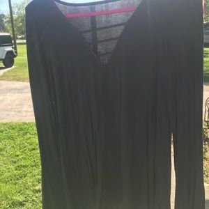 Grey long sleeve shirt